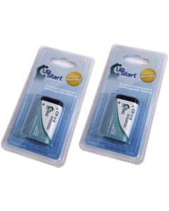 2 Pack - Replacement for Olympus E-10 Battery - Compatible with Olympus CR-V3 Digital Camera Battery (1300mAh 3.3V Lithium-Ion)