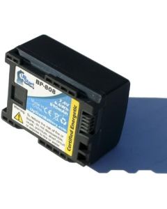 Replacement for Canon FS100 Battery - Compatible with Canon BP-808 Digital Camcorder Battery (Decoded 890mAh 7.4V Lithium-Ion)