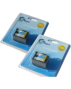 2 Pack - Replacement for Canon VIXIA HF200 Battery - Compatible with Canon BP-809 Digital Camcorder Battery (Decoded 890mAh 7.4V Lithium-Ion)