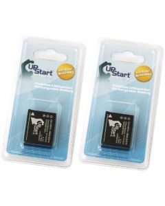 2 Pack - Digital Camera Battery Replacement for Panasonic DE-A45 Battery - Compatible with Panasonic CGA-S007A (1000mAh 3.7V Lithium-Ion)