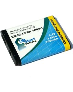 Replacement for Nikon Coolpix S4100 Battery - Compatible with Nikon EN-EL19 Digital Camera Battery (700mAh 3.7V Lithium-Ion)