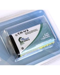 Replacement for Kodak C875 Zoom Battery - Compatible with Kodak CR-V3 Digital Camera Battery (1300mAh 3.3V Lithium-Ion)