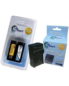 Pentax D-Li50 Battery and AC/DC Dual Charger Kit for Pentax, Konica Minolta NP-400 and Samsung Digital Cameras