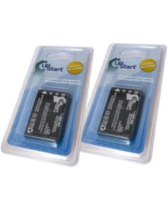2 Pack - Replacement for HP Photosmart R827 Battery - Compatible with HP L1812A Digital Camera Battery (1200mAh 3.7V Lithium-Ion)