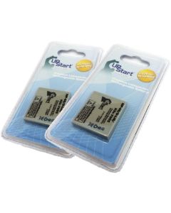 2 Pack - Replacement for Pentax Optio W10 Battery - Compatible with Pentax D-LI8 Digital Camera Battery (750mAh 3.7V Lithium-Ion)