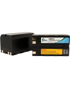 2 Pack - Replacement for Leica GEB221 Battery - Compatible with Leica GEB221 Survey Instrument Battery (4400mAh 7.4V Lithium-Ion)