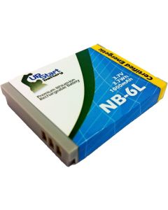 Replacement for Canon NB-6L Digital Camera Battery (1000mAh 3.7V Lithium-Ion) - Compatible with Canon NB-6L D20 D10 PowerShot SX510 HS S120 SX280 PowerShot S120 SX510 PowerShot SX280 HS SX510 HS S90