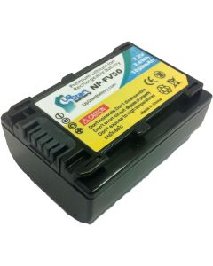 Replacement for Sony DCR-DVD610 Battery - High Capacity Compatible with Sony NP-FV50 Digital Camera Battery (1050mAh 7.2V Lithium-Ion)