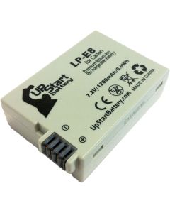 Replacement for Canon Rebel T3i Battery - Compatible with Canon LP-E8 Digital Camera Battery (1200mAh 7.2V Lithium-Ion)