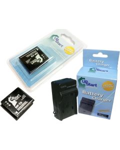 2 Pack - Digital Camera Battery and Charger Replacement for Panasonic Lumix DMC-FX8-A - Compatible with Panasonic CGA-S005 (2150mAh 3.7V Lithium-Ion)