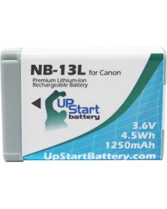Replacement NB-13L Battery for Canon - Compatible with Canon G7X, Canon PowerShot G7 X, Canon PowerShot G7X, Canon G7 X, Canon NB-13L